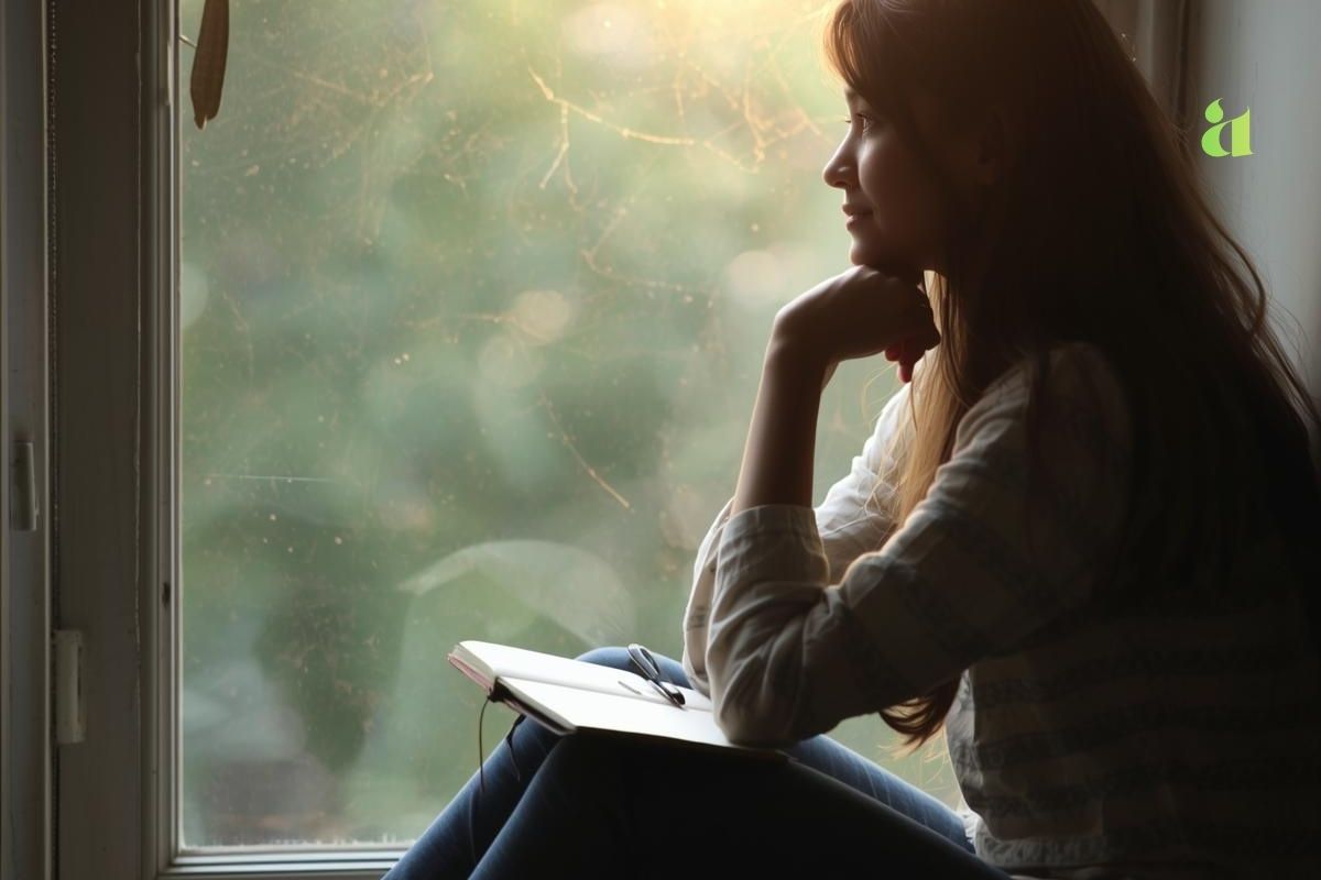 Main Kaun Hoon Hindi blog post about self-discovery and emotional reflection by Aarohi Stories