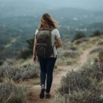 Solo traveler with backpack exploring nature — freedom and self-discovery – Aarohi Blog