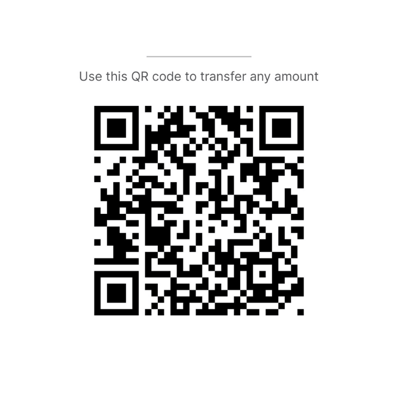UPI QR code for supporting Aarohi Journal via direct contribution