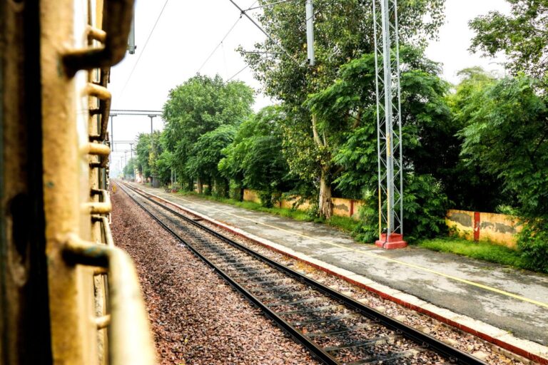 small railway station memories quiet platform in rural India