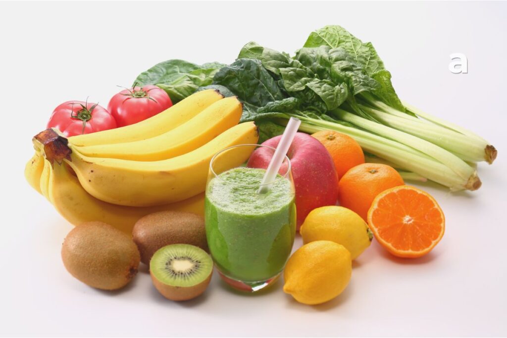 Potassium-rich foods including potatoes spinach bananas beans yogurt tomatoes and sweet potatoes