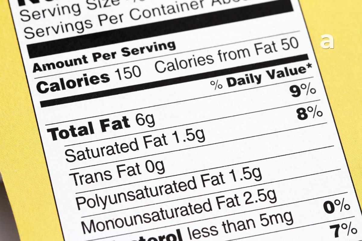 How to read a nutrition label on packaged food